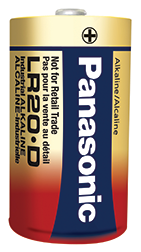 Industrial Alkaline Battery – D – Panasonic