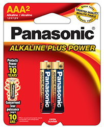 Blíster 2 pilas recargables AAA 750mAh uso frecuente Panasonic