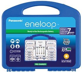 New Eneloops: 5th gen with increased capacity: 800mAh & 2000mAh Min. 