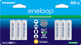 eneloop AA 12-Pack – Panasonic