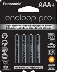 Panasonic Eneloop SY3052685 - Pack 4 Pilas Recargables, AAA : :  Electrónica