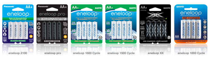 eneloop AAA 12-Pack – Panasonic